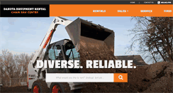 Desktop Screenshot of dakotaequipmentrental.com